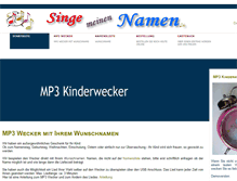 Tablet Screenshot of geschenkidee-online.com